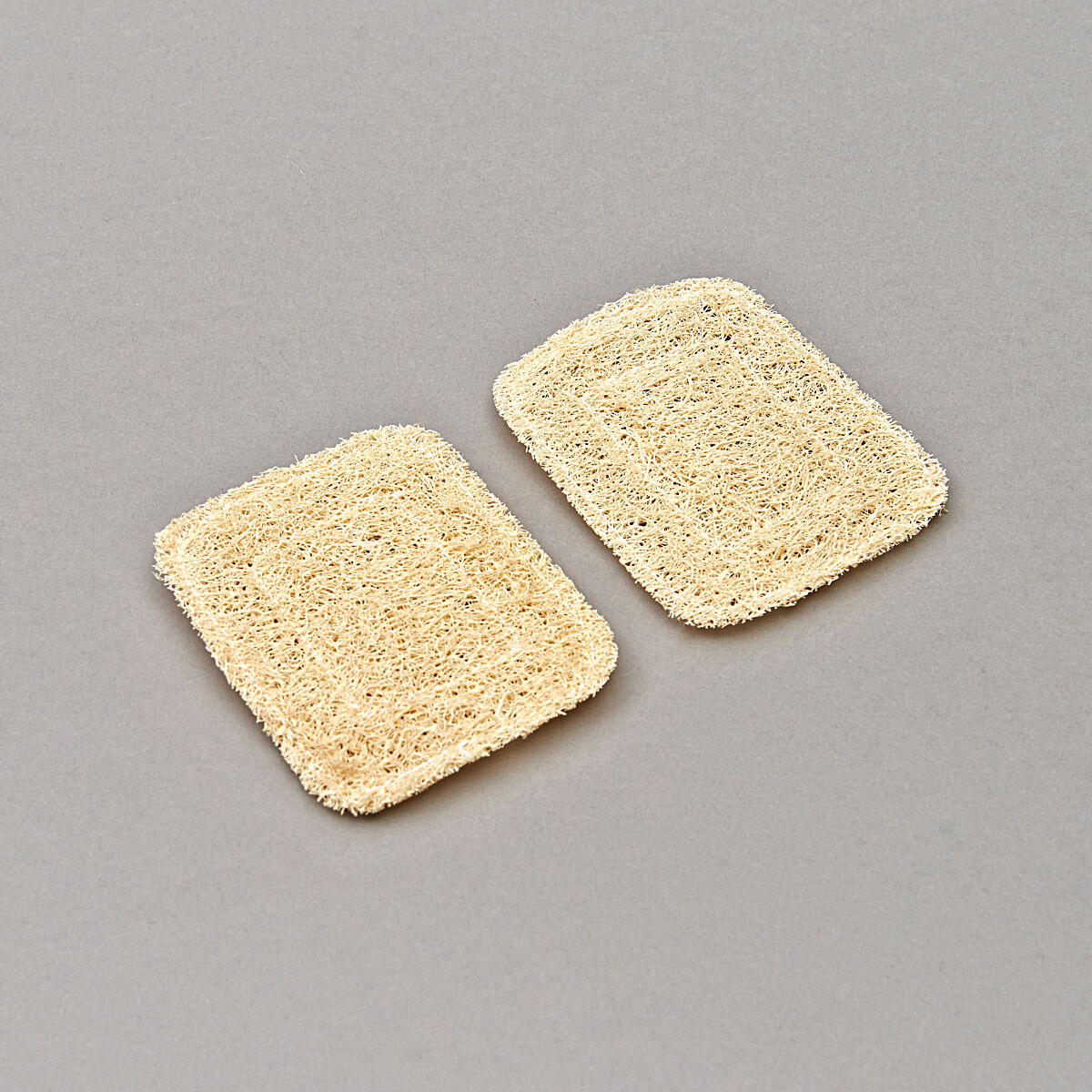 Luffa-Seifenunterlage – 2 Stück