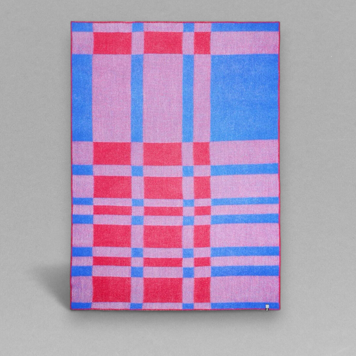 Wolldecke «Tartan Pink» 