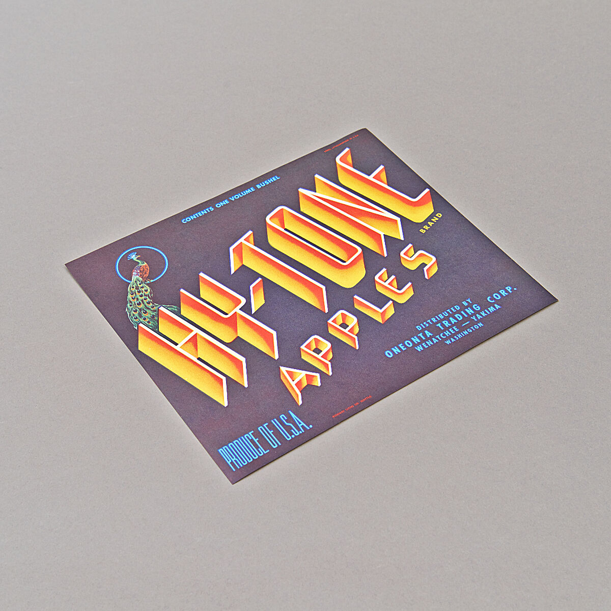Mid-Century Hy-Tone Original-Label