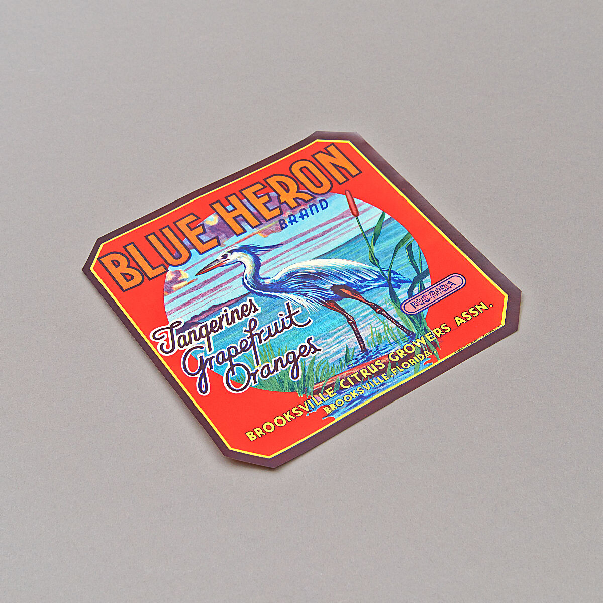 Blue Heron Brand — Tangerines, Grapefruit, Oranges