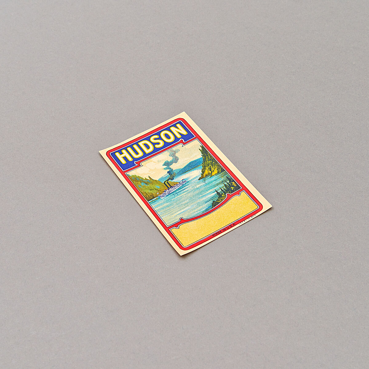 Mid-Century Hudson River Original-Label