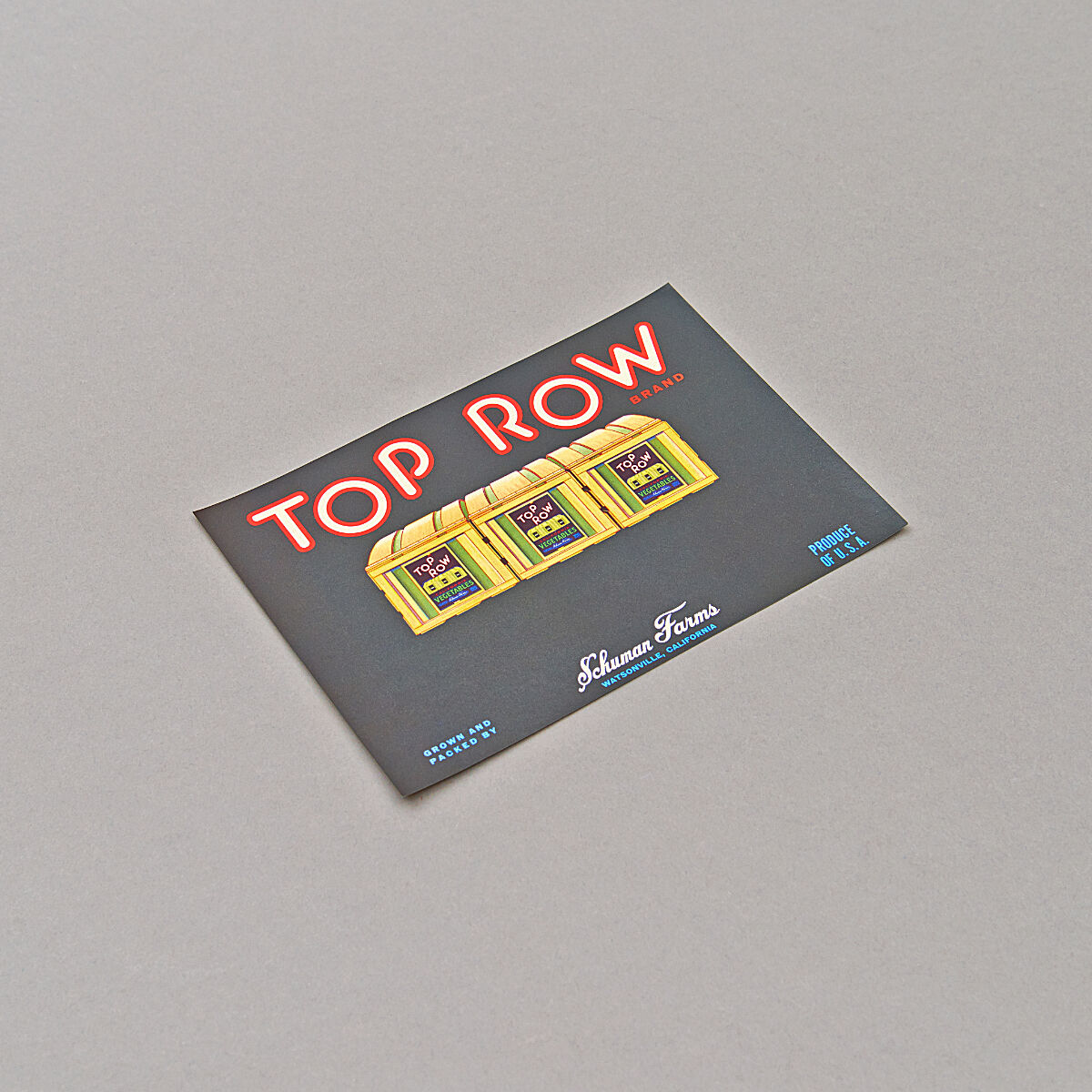 Mid-Century Top Row Original-Label
