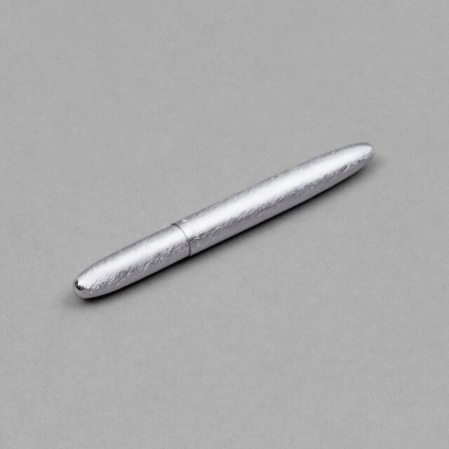Bullet Space Pen Chrom Gebürstet