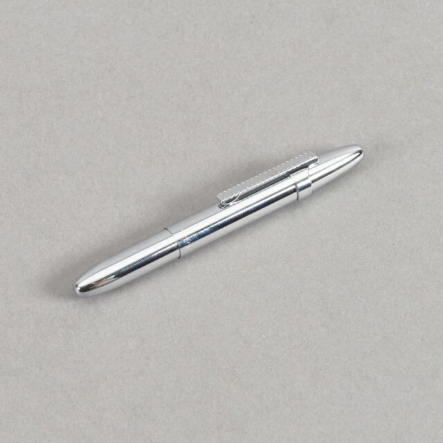 Bullet Space Pen Chrom mit und ohne Clip